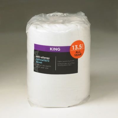135 Tog Anti Allergy Duvet King