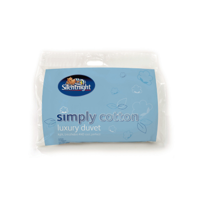 135 Tog Silentnight Simply Cotton Duvet Single