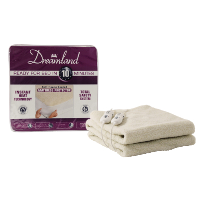 Luxury Ready for Bed Single Fitted Electric Underblanket