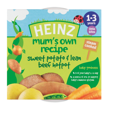 Heinz Mums Own Tray Meal Sweet Potato and Lean Beef Hotpot