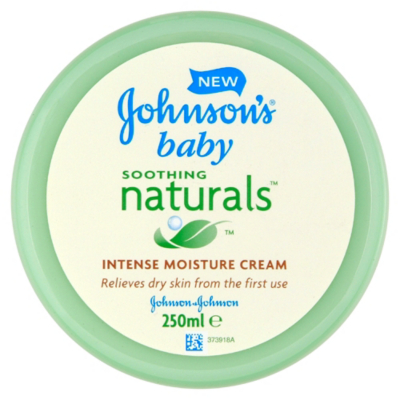 Johnson's Baby Soothing Naturals Intense Moisture Cream - 250ml