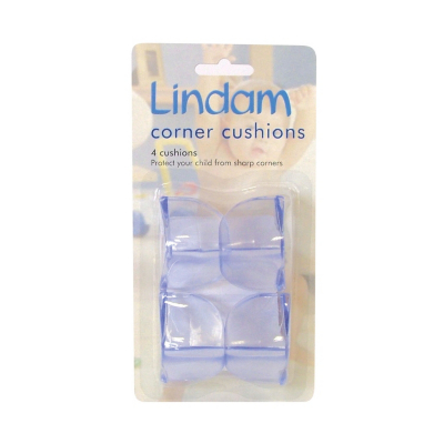 Lindam Corner Cushions, Clear 5019090443623