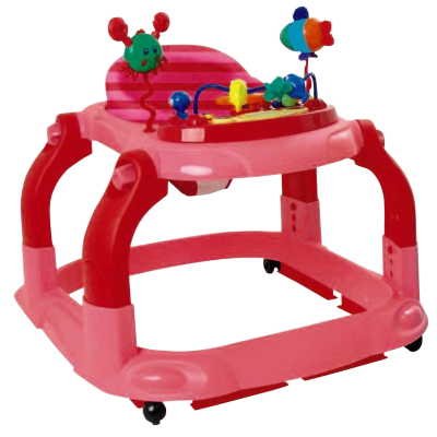 Raspberry Baby Go Round Rainbow Walker