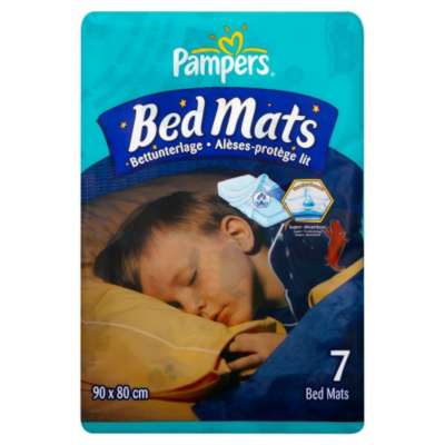 Pampers Bed Mats 90x80cm Bed Mats x 7