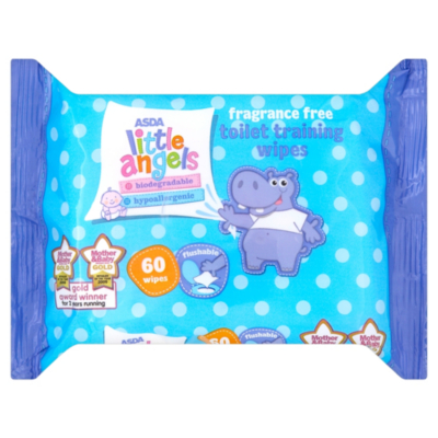 ASDA Little Angels Toilet Training Wipes