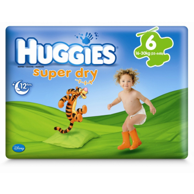 Huggies SuperDry Carry Pack Size 6