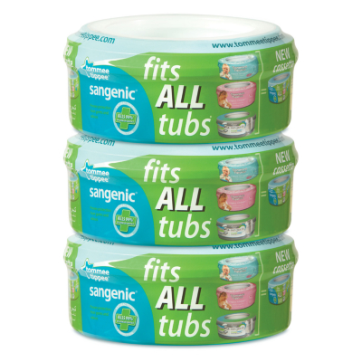 Tommee Tippee sangenic Universal Refill Cassettes x 3