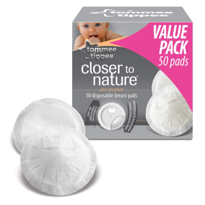 Tommee Tippee closer to nature Breast Pads 50 pack