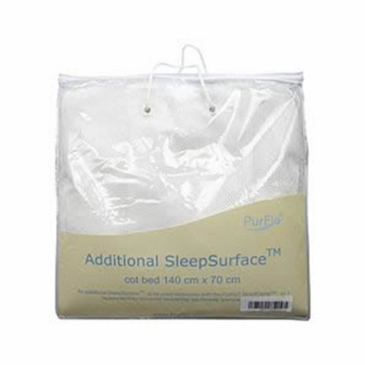 PurFlo Additional Cot Mattress SleepSurface 140 x 70cms