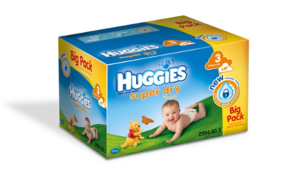 Huggies SuperDry Nappies Size 3 Big Pack - 87