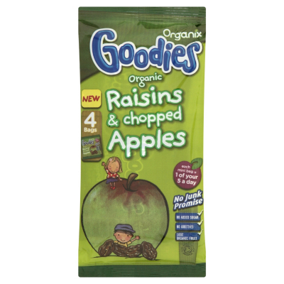 Organix Goodies Raisins and Apples
