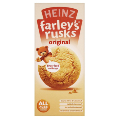 Heinz Farleys Rusks Reduced Sugar