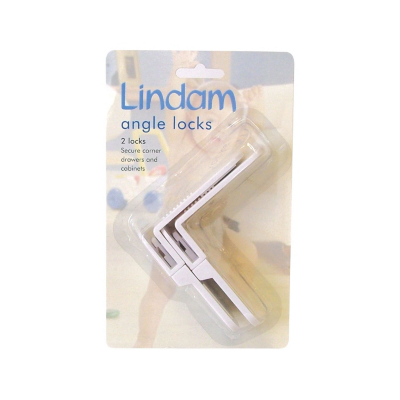 Lindam Angle Infant Lock, White 04436601