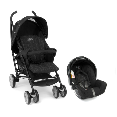 Graco Mosaic Travel System In Mode Noire