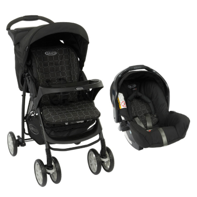 Graco Mirage Travel System In Mode Noire
