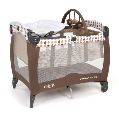 Graco Contour Electra Travel Cot Apple