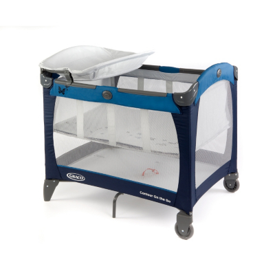 Graco Contour On The Go Travel Cot - Butterfly