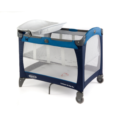 Contour On The Go Travel Cot - Butterfly