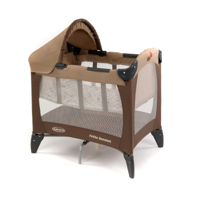 Graco Petite Bassinet Travel Cot Apple