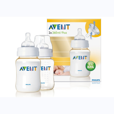 Philips AVENT Extra Durable Feeding Bottle 2 x 260 ml pack