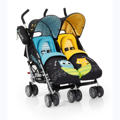 Cosatto You 2 Twin Stroller Owl and Pussycat