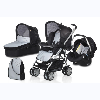 Hauck Condor All in One Travel System Lolli Silver