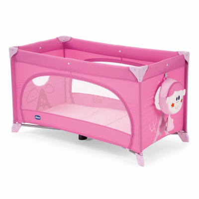 Chicco Easy Sleep Travel Cot-Pink R12470