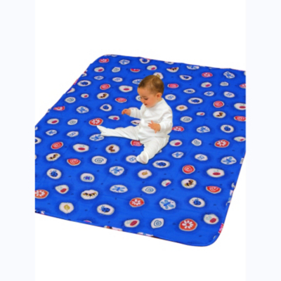 Blue Fossil Waterproof Playmat