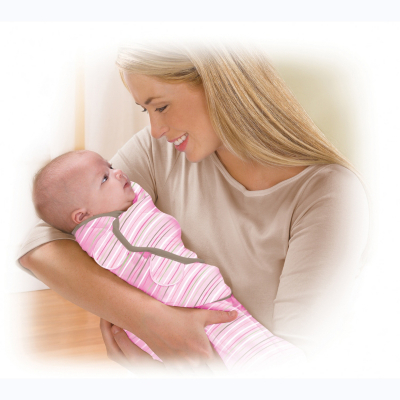 Summer Infant Swaddle Me Wavy Stripe Pink