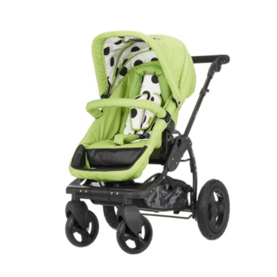 Obaby ZeZu Pramette Dotty Lime