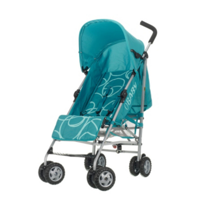 Obaby Atlas Stroller Turquoise Scribble
