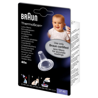 Braun Disposable Lens Filters, Clear LF40EULA