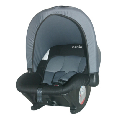 Nania Baby Ride Infant Carrier Black and Grey