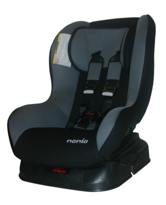 Nania Basic Comfort Black and Grey Group 0+/1 Car Seat
