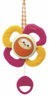 Chicco Twirly Flower Cot Toy, Multi 00060008000000