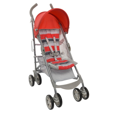 Graco Nimbly Pushchair, Red Grey Stripe Picture