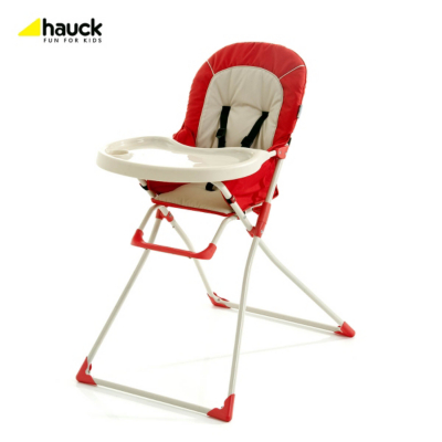 Hauck Macbaby Deluxe Highchair - Red, Red 639313