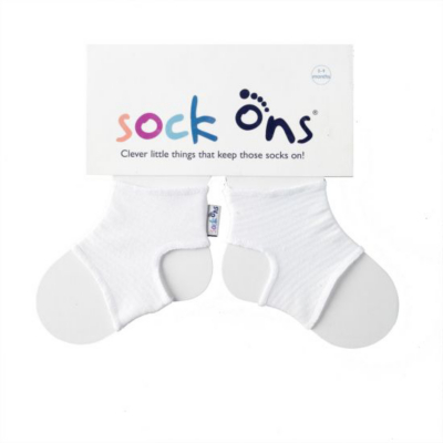 Sock Ons - White