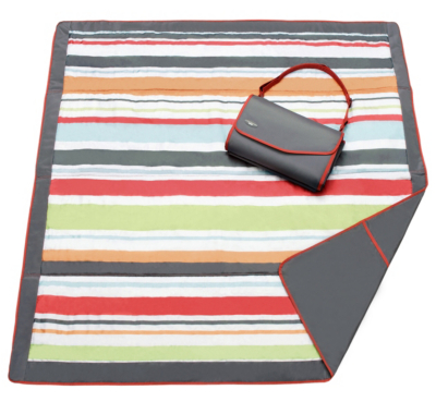 JJ Cole Essentials Play Mat and Blanket - Grey/Red