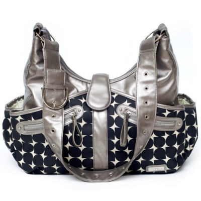 JJ Cole Baby Changing Hand Bag - Silver