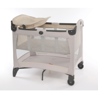 Contour On The Go Travel Cot, Beige 1808631