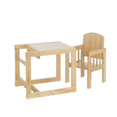 OBaby Cube Highchair - Natural