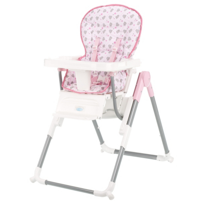 Tiny Tatty Teddy Highchair Pink