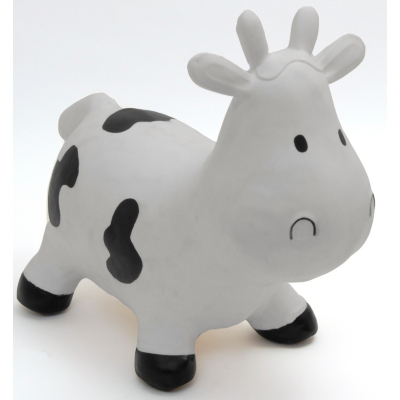 Happy Hopperz Baby Space Hopper - White Cow