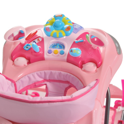 Kiddu Harley Rocker Baby Walker Pink Walkers, Rockers & RideOns