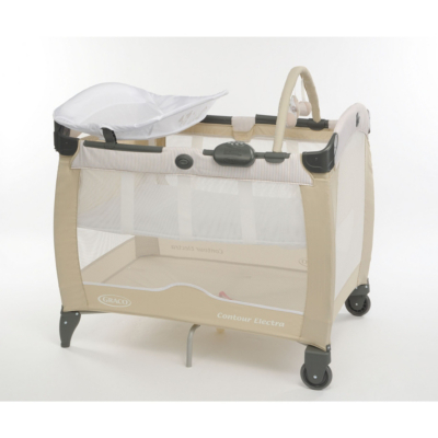 Contour Electra Travel Cot, Cream 1855974