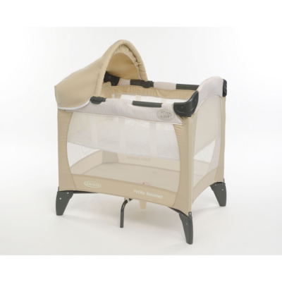 Petite Bassinet Travel Cot, Beige 1855972