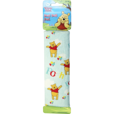 Disney Winnie the Pooh Seat Belt Pad, Blue 22108