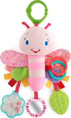 Bright Starts Pretty In Pink Flutter and Link