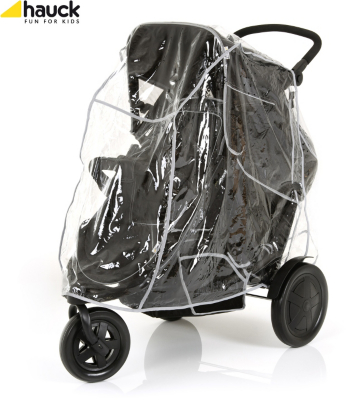 Hauck Freerider Twin Buggy in Black Prams & Pushchairs at ASDA